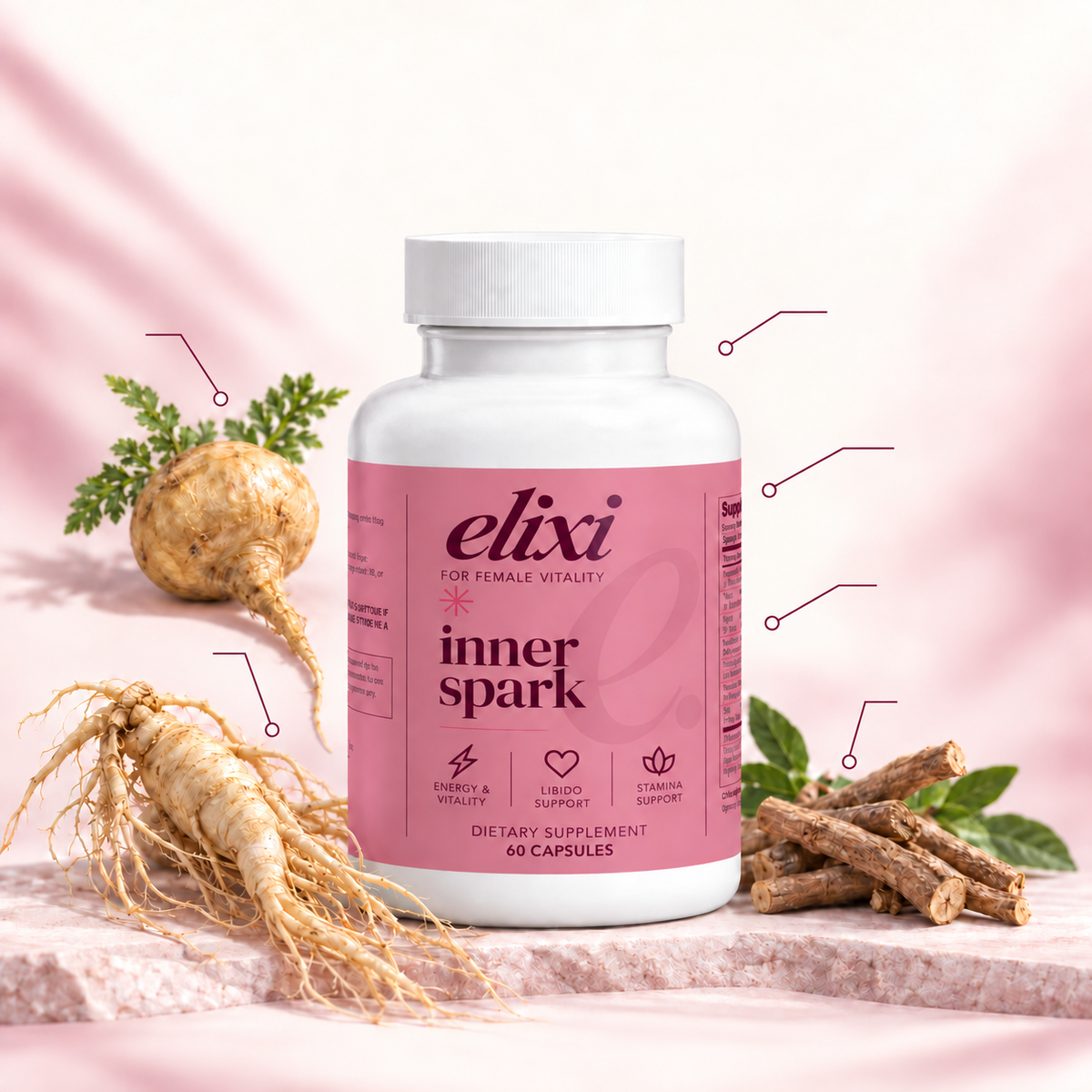 Inner Spark ingredient information.