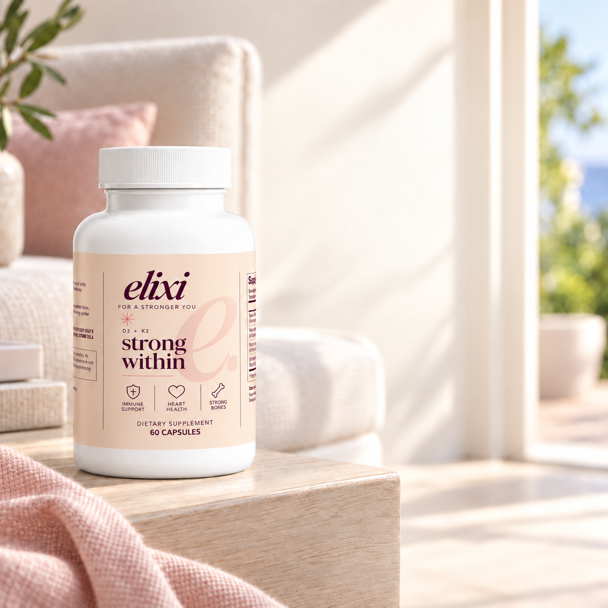 Strong Within one-time purchase options: two, three or six bottles, no automatic refills, reorder when ready, and free U.S. shipping on three and six packs.