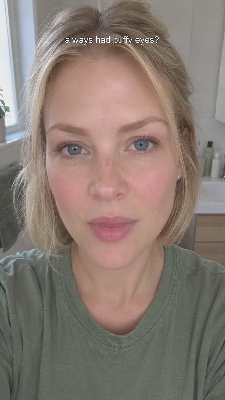 Peptide Under-Eye Cream — second blonde product video