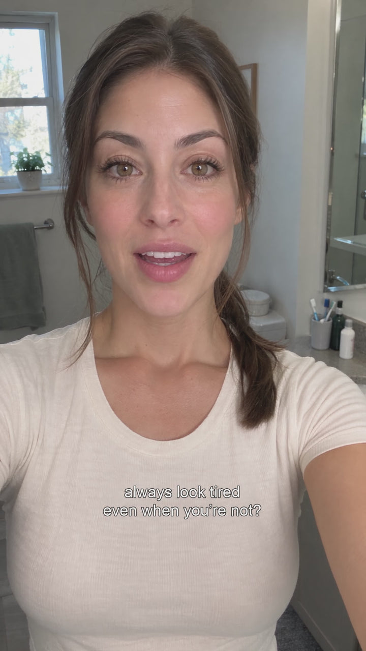Peptide Under-Eye Cream — brunette product video